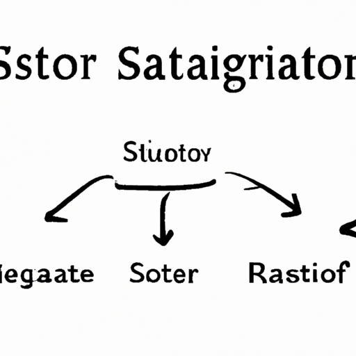 A diagrammatic representation of the roles of signatories.