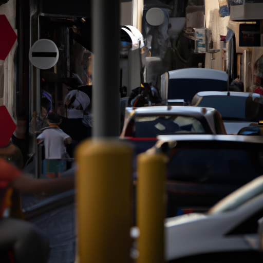 נוף רחוב סואן של תל אביב, המדגיש את האווירה התוססת שבה